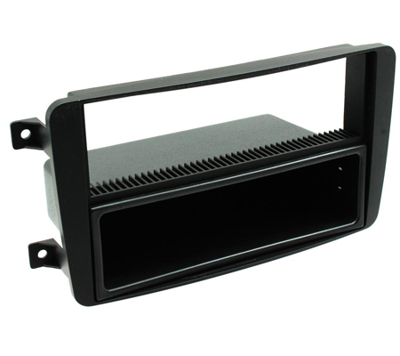 FP-23-01 Car CD Radio Fascia Panel Surround Trim Black For Mercedes CT24MB01