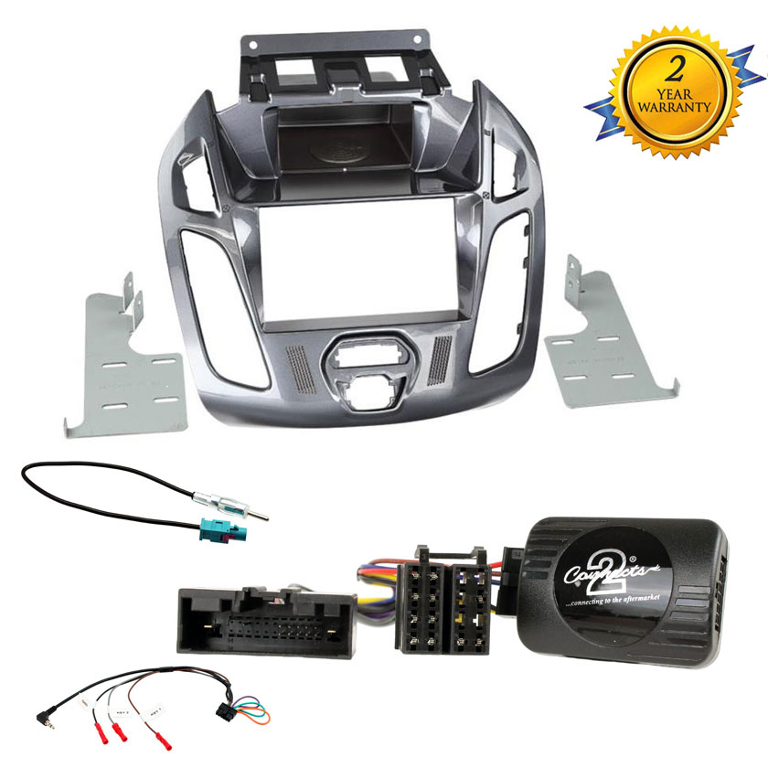 Ford Transit Connect 03 sobre Doble Din Stereo Kit de montaje Inc tallo Control
