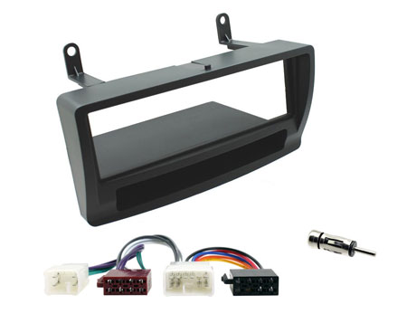 FORD MONDEO 2002 ONWARDS BLACK SINGLE FASCIA FACIA ADAPTOR PANEL