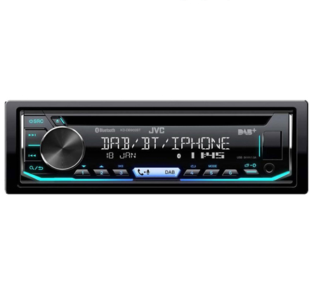 JVC KD-DB902BT coche estéreo CD Sintonizador USB DAB Bluetooth Iphone Android