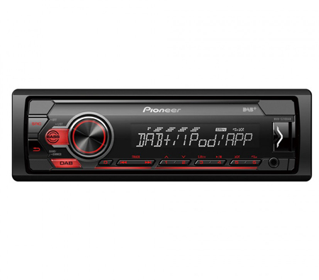 Pioneer Mvh-s210dab Autoradio Dab Tuner iPhone Android Autoradio Pas de CD