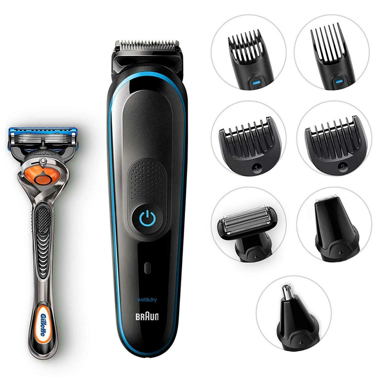 Braun 9 In 1 Mgk5080 Beard Trimmer Shaver Hair Clipper Body