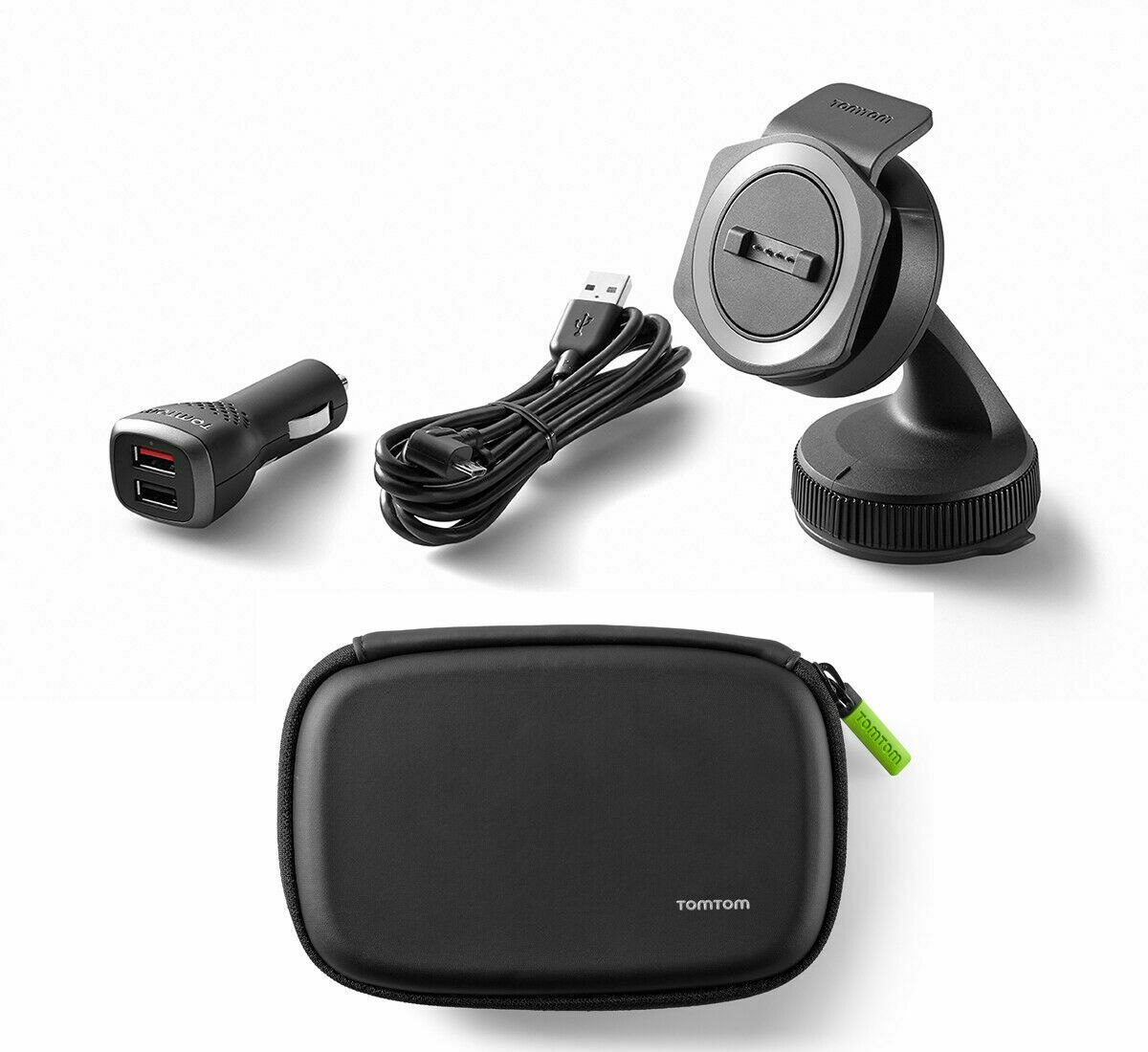 TomTom Rider 40 42 400 410 450 550 GPS SatNav Car Mount & Carry Case