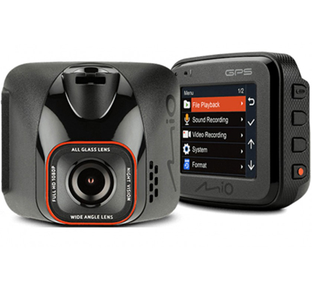 Mio MiVue C540 2/" Cámara Dash Full HD 1080p de grabación de vídeo 3-Axis Sensor G 130 °