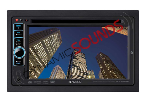 Kenwood DDX 4028BT Double Din Multimedia CD/DVD AV Player Bluetooth 6 